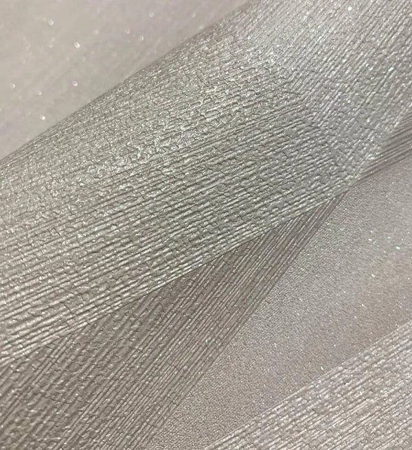 Wallpaper installed in a room showing its full pattern, color