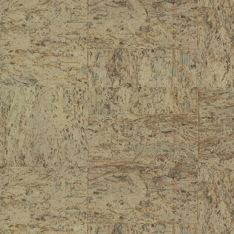 Closeup of a wallpaper showing its Contemporary, Cork, Luxury, Neutrals pattern, color, and subtle texture.