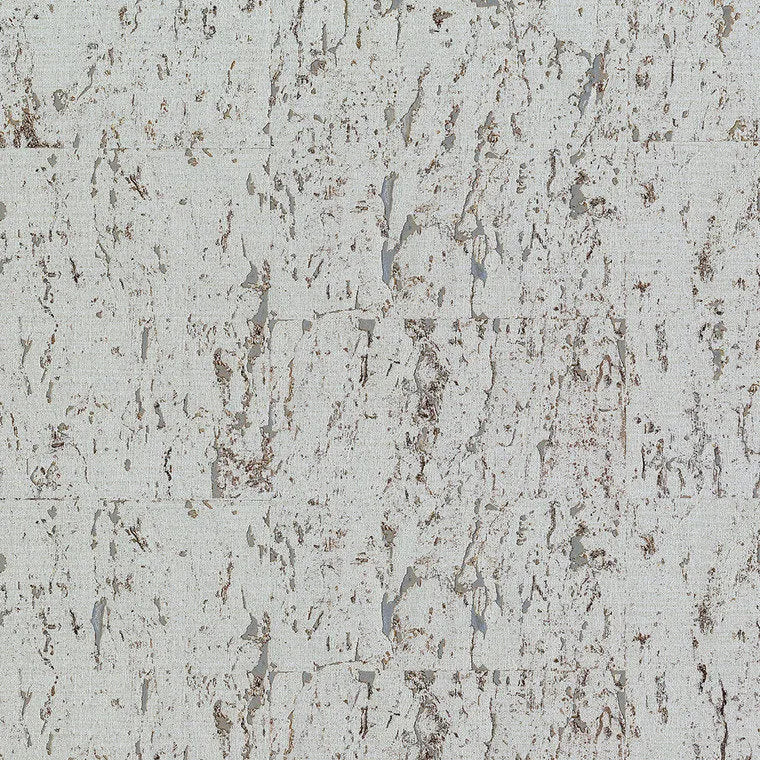 Closeup of a wallpaper showing its Contemporary, Cork, Luxury, Monochrome pattern, color, and subtle texture.