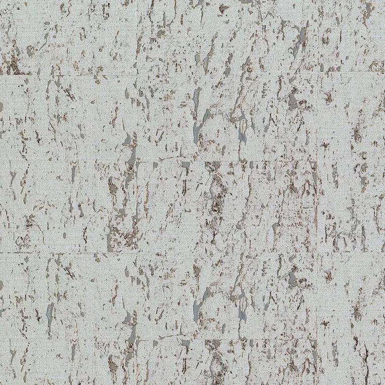 Closeup of a wallpaper showing its Contemporary, Cork, Luxury, Monochrome pattern, color, and subtle texture.