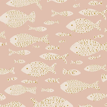 Closeup of a wallpaper showing its Kids, Neutrals, Two-tone pattern, color, and subtle texture.