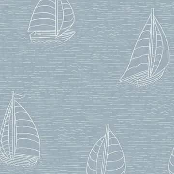 Closeup of a wallpaper showing its Kids pattern, color, and subtle texture.