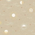 Closeup of a wallpaper showing its Kids, Neutrals pattern, color, and subtle texture.