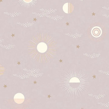 Closeup of a wallpaper showing its Kids pattern, color, and subtle texture.