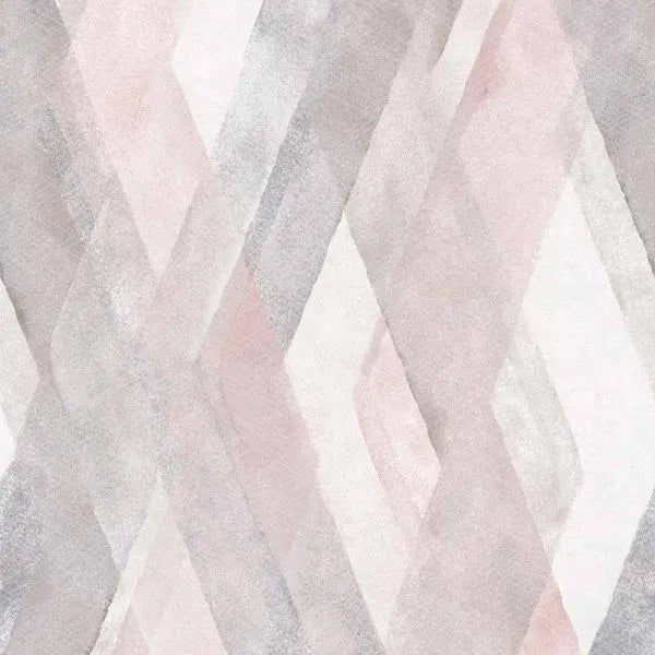 Closeup of a wallpaper showing its Chevron, Contemporary, Geometric, Multicolour, Pastels pattern, color, and texture.