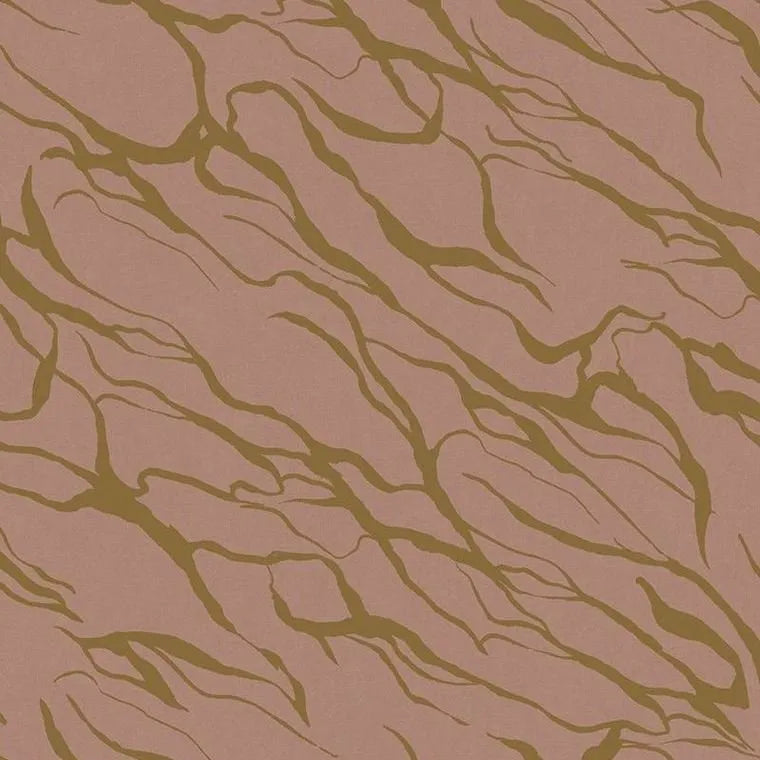 Closeup of a wallpaper showing its Geometric, Neutrals pattern, color, and subtle texture.