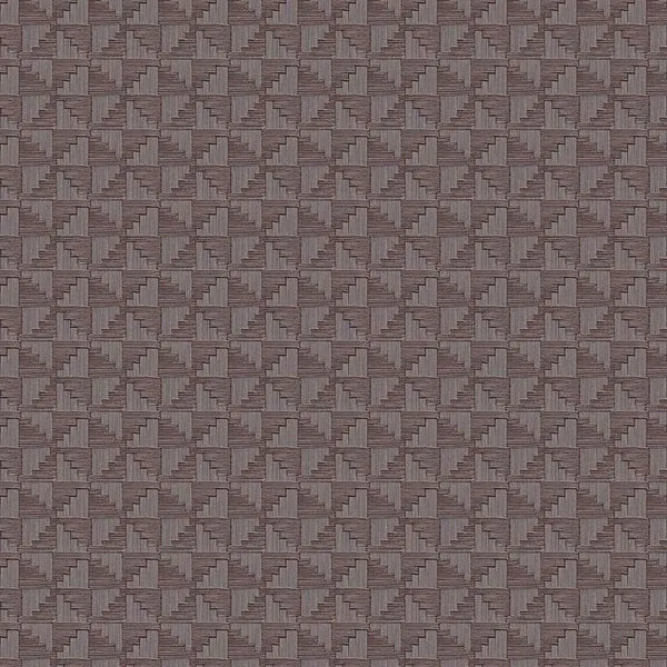 Closeup of a wallpaper showing its Geometric, Neutrals pattern, color, and subtle texture.