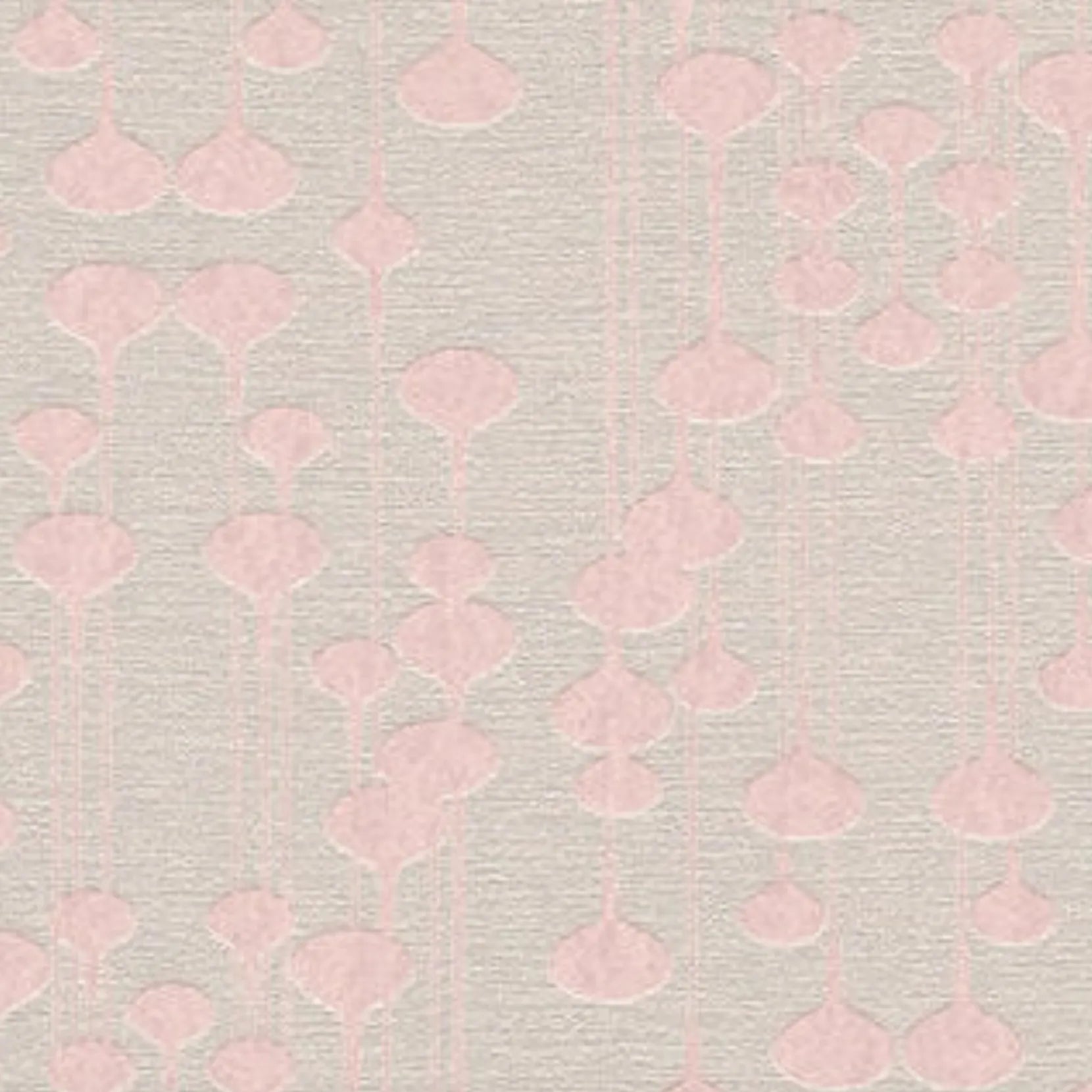 Closeup of a wallpaper showing its Contemporary, Pink pattern, color, and texture.