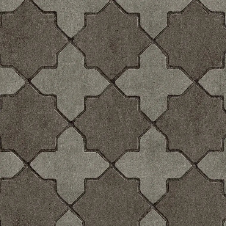 Closeup of a wallpaper showing its Geometric, Monochrome, Two-tone pattern, color, and texture.