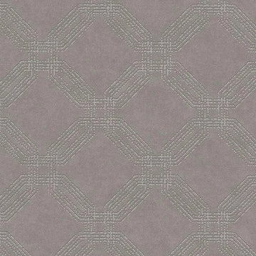 Closeup of a wallpaper showing its Art-Deco, Contemporary, Geometric, Neutrals pattern, color, and texture.