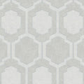 Closeup of a wallpaper showing its Art-Deco, Contemporary, Geometric, Neutrals pattern, color, and texture.