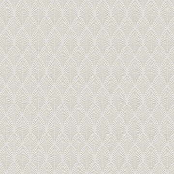 Closeup of a wallpaper showing its Art-Deco, Contemporary, Neutrals pattern, color, and texture.