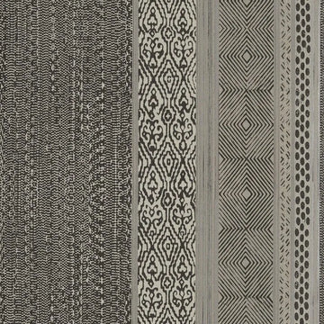 Closeup of a wallpaper showing its Contemporary, Geometric, Stripes pattern, color, and subtle texture.