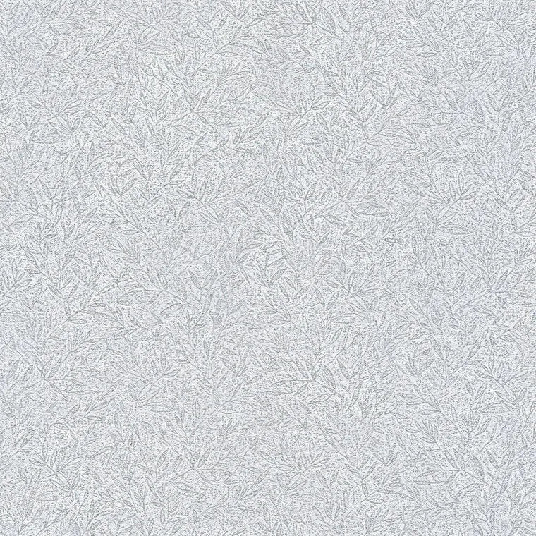 Closeup of a wallpaper showing its Contemporary, Floral, Grey, Monochrome, Neutrals pattern, color, and subtle texture.