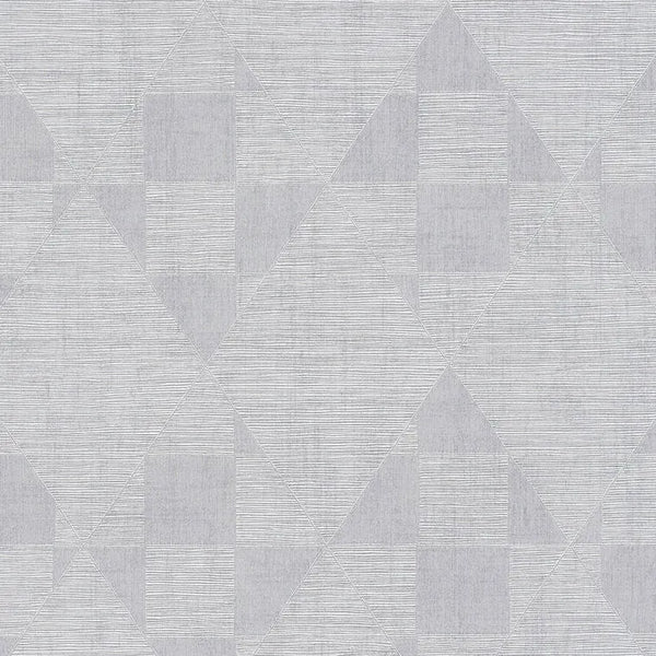 Closeup of a wallpaper showing its Contemporary, Geometric, Monochrome, Unicolour pattern, color, and texture.