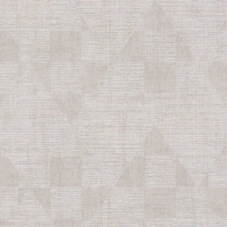 Closeup of a wallpaper showing its Contemporary, Geometric, Neutrals, Unicolour pattern, color, and texture.