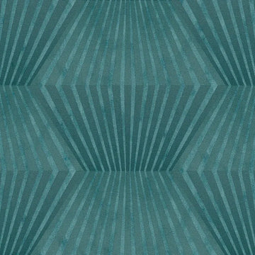 Closeup of a wallpaper showing its Art-Deco, Contemporary, Geometric pattern, color, and subtle texture.