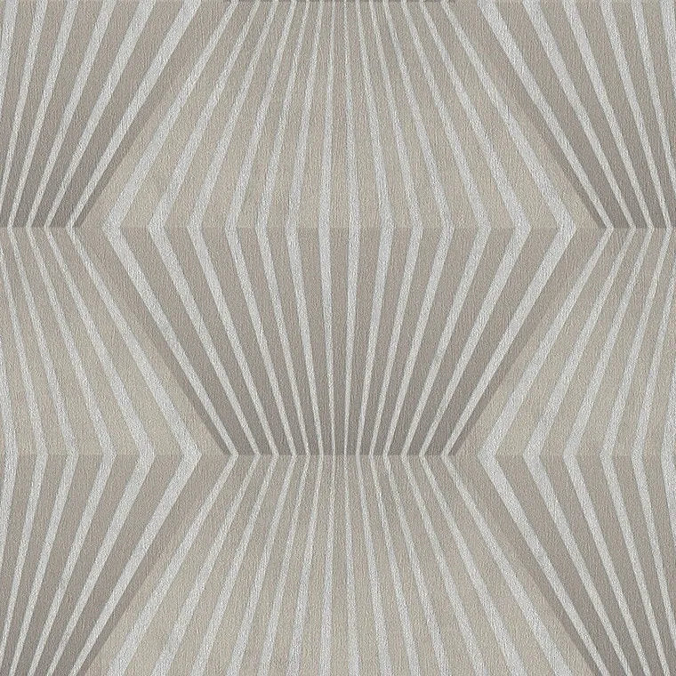 Closeup of a wallpaper showing its Art-Deco, Best-Seller, Contemporary, Geometric pattern, color, and subtle texture.