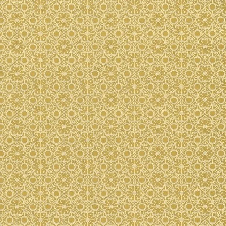 Closeup of a wallpaper showing its Floral, Kids pattern, color, and subtle texture.