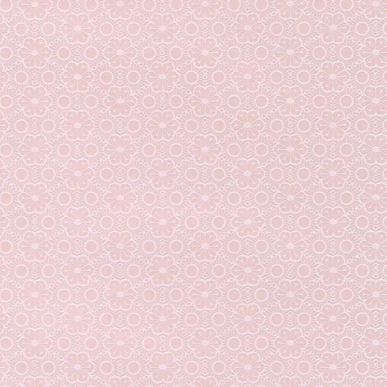 Closeup of a wallpaper showing its Floral, Kids pattern, color, and subtle texture.