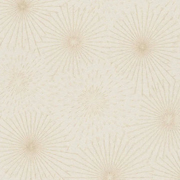 Closeup of a wallpaper showing its Abstract, Beige, Contemporary, Gold, Neutrals pattern, color, and texture.