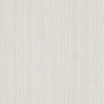 Closeup of a wallpaper showing its Contemporary, Cream, Neutrals, Plain, Stripes, White pattern, color, and subtle texture.