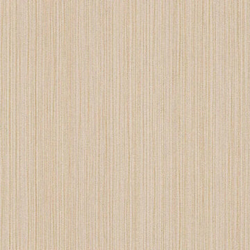 Closeup of a wallpaper showing its Contemporary, Gold, Neutrals, Plain, Stripes pattern, color, and subtle texture.