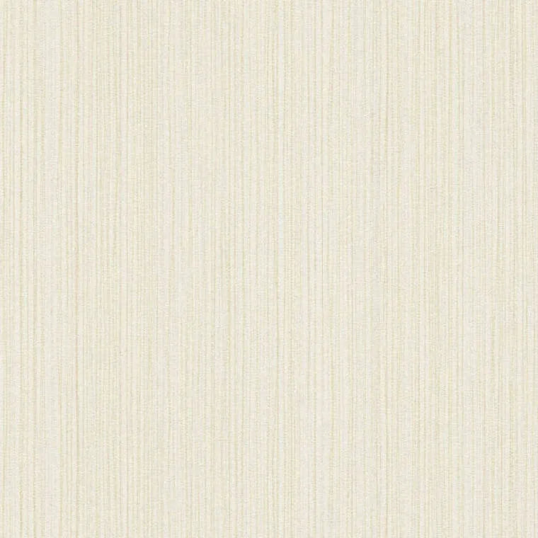 Closeup of a wallpaper showing its Beige, Contemporary, Cream, Neutrals, Plain, Stripes pattern, color, and subtle texture.