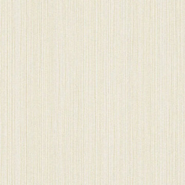 Closeup of a wallpaper showing its Beige, Contemporary, Cream, Neutrals, Plain, Stripes pattern, color, and subtle texture.