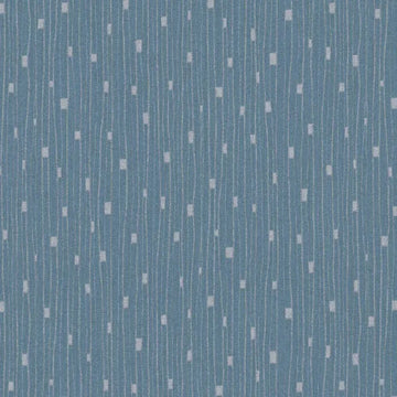 Closeup of a wallpaper showing its Blue, Contemporary, Stripes pattern, color, and texture.