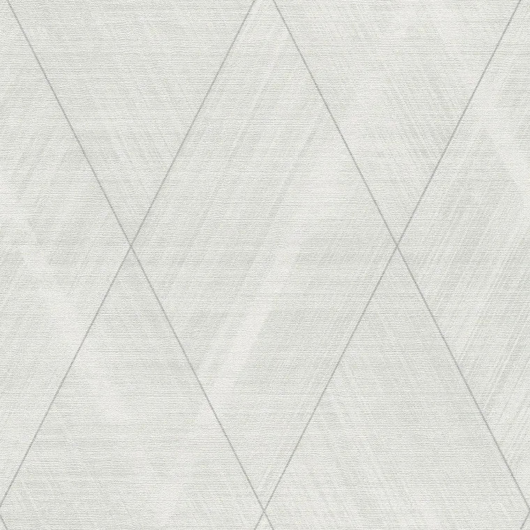 Closeup of a wallpaper showing its Contemporary, Geometric, Monochrome, White pattern, color, and texture.