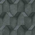 Closeup of a wallpaper showing its Black, Contemporary, Geometric, Monochrome pattern, color, and texture.