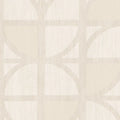 Closeup of a wallpaper showing its Art-Deco, Contemporary, Geometric, Neutrals, Unicolour pattern, color, and subtle texture.