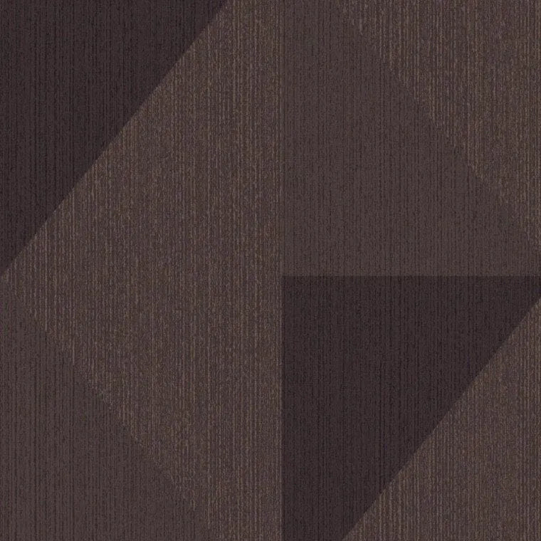 Closeup of a wallpaper showing its Art-Deco, Contemporary, Dramatic, Geometric, Monochrome pattern, color, and subtle texture.