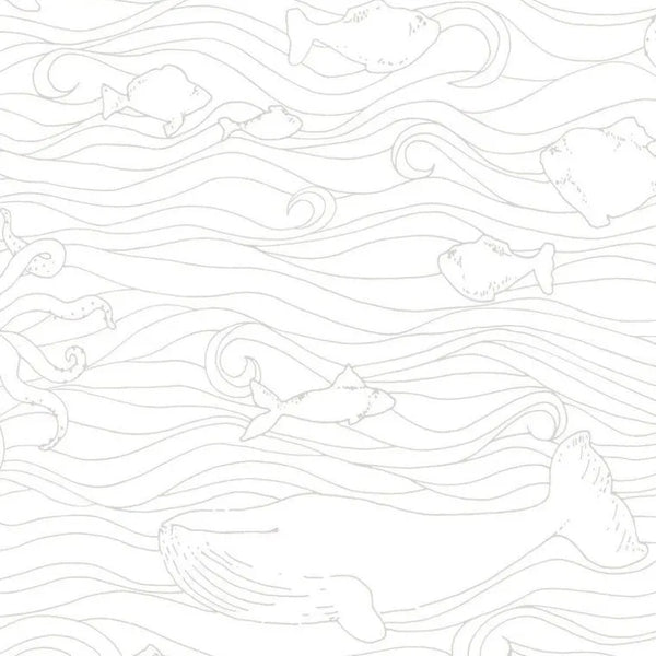 Closeup of a wallpaper showing its Kids pattern, color, and subtle texture.
