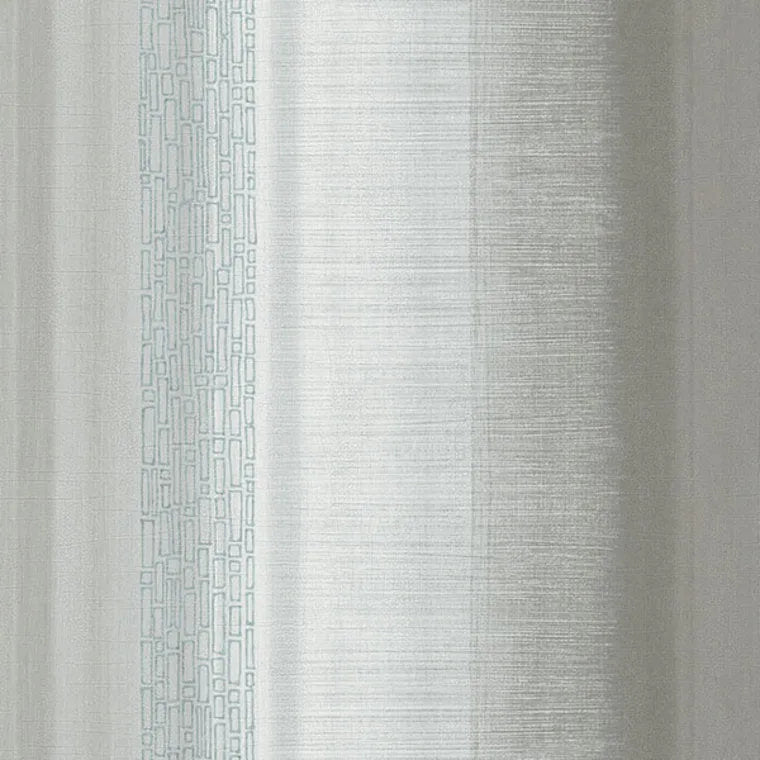 Closeup of a wallpaper showing its Contemporary, Neutrals, Stripes, Two-tone pattern, color, and texture.