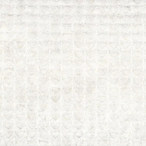 Closeup of a wallpaper showing its Art-Deco, Contemporary, Geometric, Monochrome pattern, color, and subtle texture.