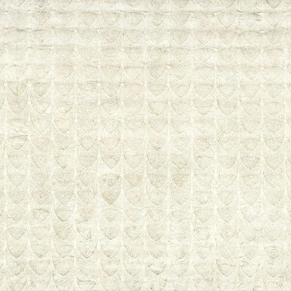 Closeup of a wallpaper showing its Art-Deco, Contemporary, Geometric, Neutrals pattern, color, and subtle texture.