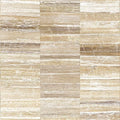 Closeup of a wallpaper showing its Art-Deco, Contemporary, Geometric, Neutrals pattern, color, and subtle texture.