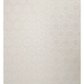 Hexagonal pattern wallpaper on a light gray 