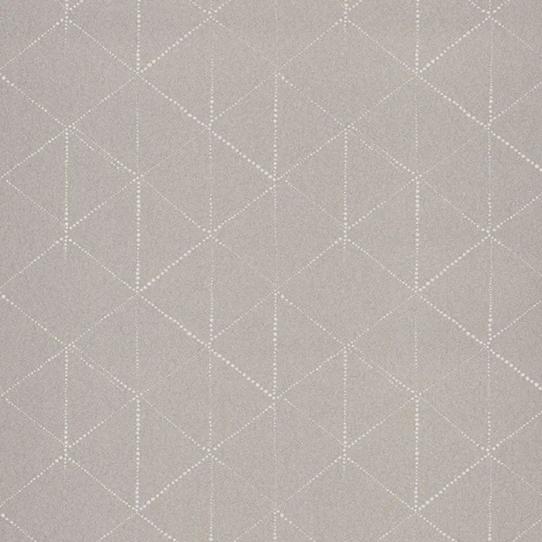 Closeup of a wallpaper showing its Contemporary, Geometric, Neutrals, Unicolour pattern, color, and subtle texture.