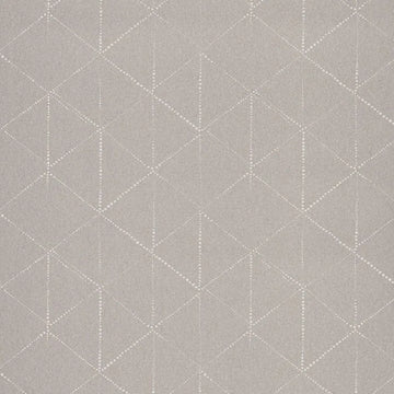 Closeup of a wallpaper showing its Contemporary, Geometric, Neutrals, Unicolour pattern, color, and subtle texture.