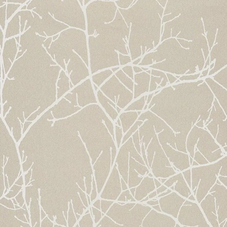 Closeup of a wallpaper showing its Abstract, Two-tone pattern, color, and subtle texture.