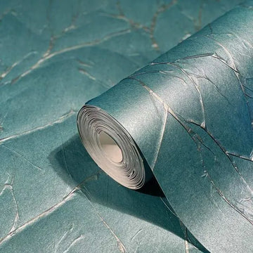 Closeup of a wallpaper showing its Contemporary, Contract, Luxury, Metallic pattern, color, and texture.