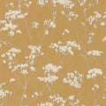 Closeup of a wallpaper showing its Floral, Nature, Two-tone pattern, color, and subtle texture.