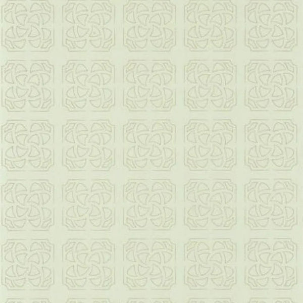 Closeup of a wallpaper showing its Art-Deco, Contemporary, Geometric, Pastels, Unicolour pattern, color, and subtle texture.