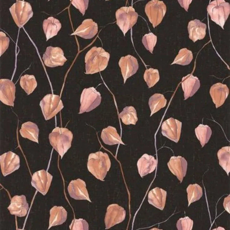 Closeup of a wallpaper showing its Nature, Two-tone pattern, color, and subtle texture.