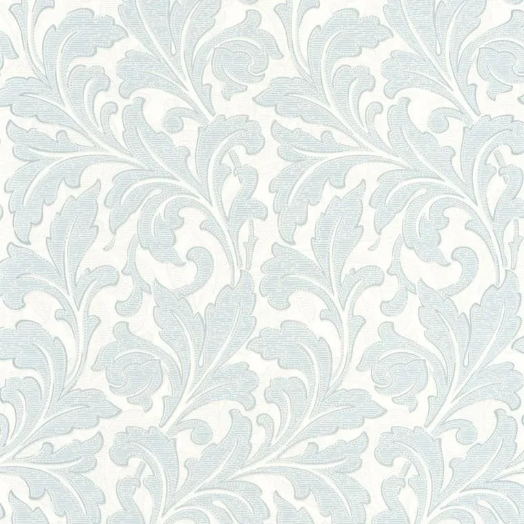 Closeup of a wallpaper showing its Floral, Pastels, Two-tone pattern, color, and subtle texture.