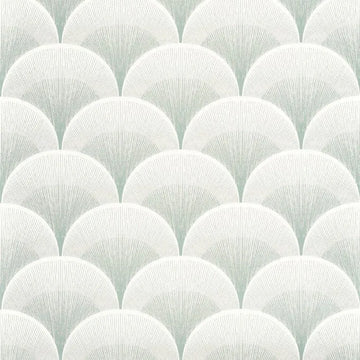 Closeup of a wallpaper showing its Art-Deco, Contemporary, Monochrome, Two-tone pattern, color, and subtle texture.