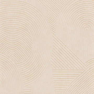 Closeup of a wallpaper showing its Art-Deco, Contemporary, Geometric, Neutrals, Unicolour pattern, color, and subtle texture.